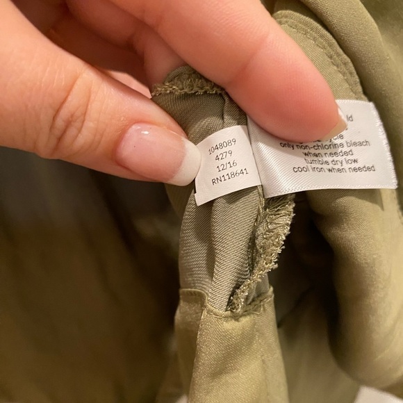 Lane Bryant - Green Lightweight Tunic Tank - Picture 11 of 14